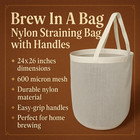 Brewers Best Brew In A Bag Nylon Straining Bag With Handles