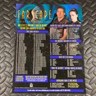 Rittenhouse 2001 Farscape Season Two Two-sided Flyer Promo Sell Sheet