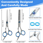 Professional Hair Cutting Thinning Scissors Barber Shears Hairdressing Salon Set