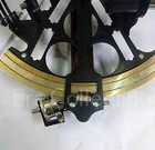 Vintage Brass Nautical Sextant Solid Brass Navigation Functional Marine Working 