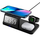 Wireless Charger Dock Charging Station 4 In 1 For Apple Watch Iphone 16 15 14 13
