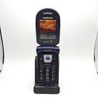 Samsung Sph-a920 Vintage Flip Phone  sprint  - Blue  3436