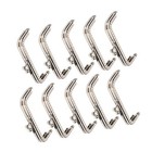 10pcs 8 5cm Square Metal Frame Clasp Lock Clip Diy Handbag Accessories Purse