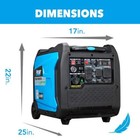 Pulsar Dual Fuel Inverter Generator 7250w 6500w Electric remote Start  Co Alert