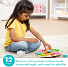 Melissa   Doug Shape Sorting Clock - Wooden Educational Toy