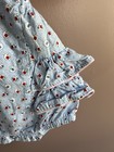 Jack   Teddy  Baby Girl Floral Ruffle Romper Size 6 Months