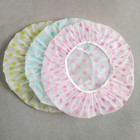  Shower Cap Reusable Women Thicken Waterproof  Elastic Bath  Useful Colorful Hat