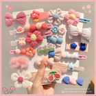  12 Pcs  Super Cute Lovely Warm Autumn Winter Spring Theme Kid s Hairpin Flower