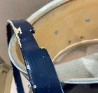 Ludwig 70s Vintage 14    Snare Drum Shell With Badge And Maple Wood Hoops