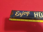 Vintage Original Bueter s Butter Krust Bread Door Push Advertising Sign