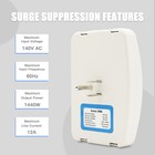 Us Voltage Power Surge Protector 120v Refrigerator Brownout Appliance