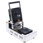 Ice Cream Waffle Machine Commercial Burger Grill Gelato Panini Press Maker