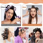 Self-grip Hair Rollers - 24pcs Set With Jumbo To Small Sizes For All Hair Types