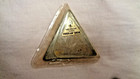Vintage Faberge Compact Triangle Refill-porcelain Cream