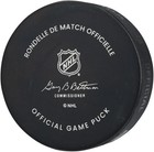 Wyatt Johnston Dallas Stars Signed Official Game Puck With  lets Go Stars  Insc
