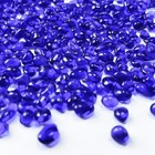 Colorful Blue Sea Glass Pebbles Aquarium Gravel Fish Tank Rocks Small Blue