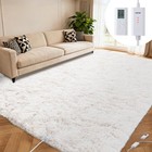 Wireless Heated Floor Mat Plush Heated Rug 6 Heat Levels Auto Off Living Room