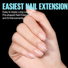 Extra Short Coffin Nail Tips  15 Sizes 450pcs Full Cover Gel Nail Tips 