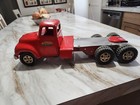 Vintage Tonka Pressed Steel Semi Truck And Trailer 