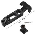 Uxcell 4 33-inch Rubber Flexible T-handle Draw Latches Hasp For Golf Cart    