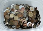 10 Pounds World Coin Lot International Mixed Foreign Coins  Tokens No Silver  35