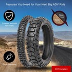 Tusk 2track Adventure Motorcycle Tire Rear 150 70b-17  69t 