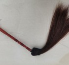 Black Horse Tail Fly Whisk Swatter Tv Prop Martial Arts Buddhist Horsetail