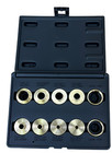 Brass Router Template Guide Bushing Set  Porter Cable Style With Case