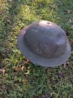 Wwi Us Military M1917 Steel Brodie Helmet With Textured Paint Militaria