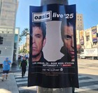 Oasis Telephone Pole Poster 2025 Los Angeles Pasadena Rose Bowl   Gallagher Bros