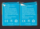 Canon Lp-e6 Batteries 2 Pack Open Box Slight Use  Recently Charged