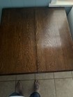 Late 1800s Tiger Oak Fern Table Antique Vtg