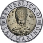 San Marino  500 Lire Bi-metallic 1998 - Unc