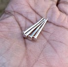 999 Pure Silver Nail For Puja  Vastu  Rahu  Chandi Ki Keel  4 Pc Hindu Religious