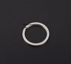2pc Stainless Steel 30mm Flat Key Rings Silver Key Chain Split Key Ring 1 2 