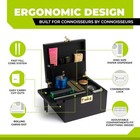 Smell Proof Stash Box With Rolling Tray  Built-in Combo Lock   21 Accessories