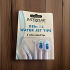 Interplak By Conair Dental Water Jet Tips  New Never Opened 5 Color Coded Tips