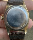 Vintage Rolex Oyster Perpetual Bubbleback 3372 Original Gold 32mm Watch