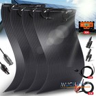 200 400w Flexible Solar Panel Mono Portable Power Camping Home Rv Battery Charge