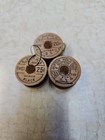 Title  Vintage Lot Of  30 Belding Corticelli Wooden Thread Spools - Mixed   