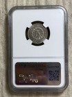 1866 Shield Nickel Rays Au58 Ngc Insane Reverse Terminal Die Cracks