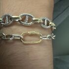 Carabiner Clasp Solid 18k Yellow Gold Handmade Carabiner Lock 14x7 Mm Finding