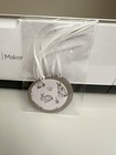 Vintage Grey Rabbit Round Gift Tags Set Of 10