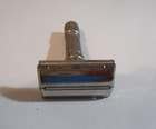 One Good Used Vintage 1958 Gillette Fat Boy Adjustable Safety Razor - Dated D4