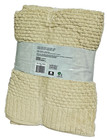 Welhome 100  Cotton 6 Piece Towel Set Tan
