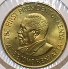 Kenya 1970 10 Cents Lion Animal 195272 Combine Shipping