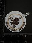 Vintage Throwback Retro San Diego Padres Swinging Friar Logo Patch New Old Stock