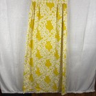 Vintage 1960   s Jamison New York Maxi Dress Yellow Floral Daisy Size 14