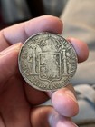 1816 Lima Jp Peru 8 Reales Silver Coin Spanish Colonial