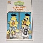 Free Shipping - Sesame Street See And Know Alphabet Cards 1978 Vintage